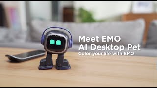 EMO Launch video: The Coolest AI Desktop Pet with 