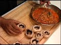 2 Easy Italian Appetizers Recipes : Stuffed Mushrooms Recipe: Stuff the Mushrooms