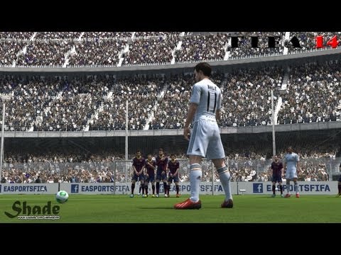 how to kick a free kick in fifa 14