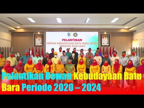 Pelantikan Dewan Kebudayaan Batu Bara Periode 2020 – 2024