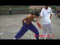 Wudang Iron Body(hard qigong)--Bend the spear with the throa