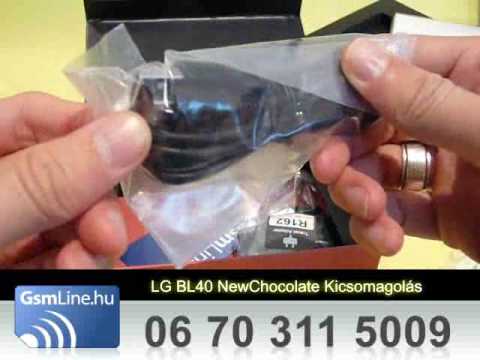 LG BL40 New Chocolate teszt vide�