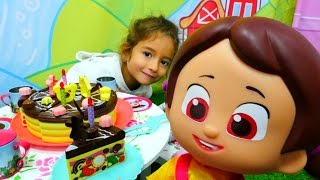 çizgifilm oyuncağı niloya için doğum günü pastası yapıyoruz kız çocuk videosu türkçeizle