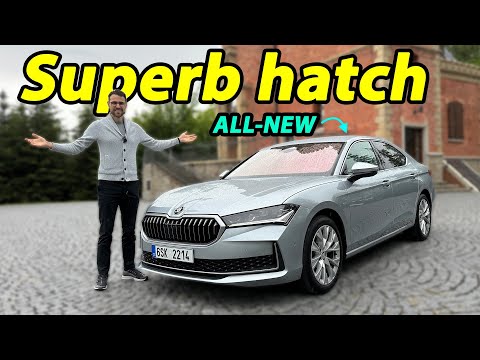 all-new Skoda Superb Hatch driving REVIEW - BMW 5-Series for half the price?