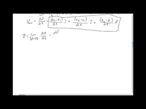 how to velocity vector