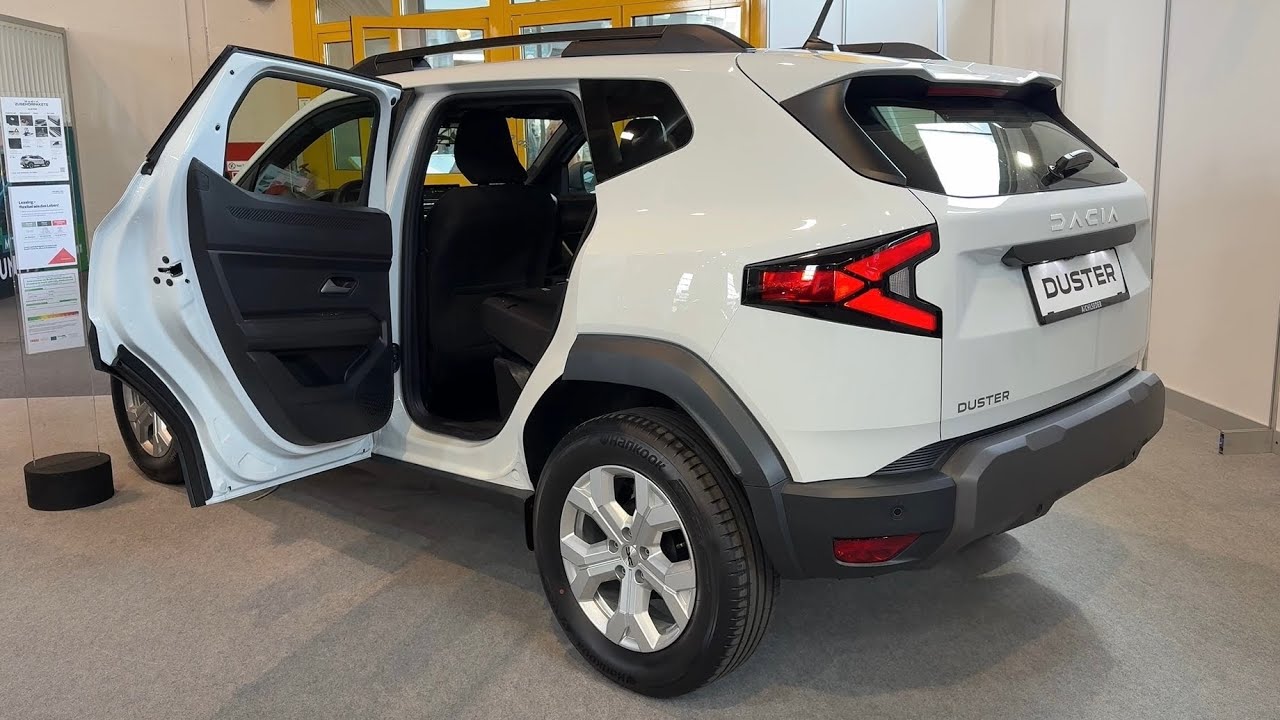 DACIA DUSTER Expression (UPDATED MODEL 2026) - PRACTICALITY test, TRUNK, ROOF rails