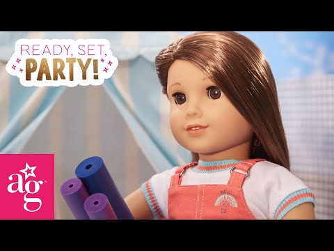 Cool Birthday Pool Party w/Joss Kendrick & Friends | Ready, Set, Prep! Stop Motion | @American Girl