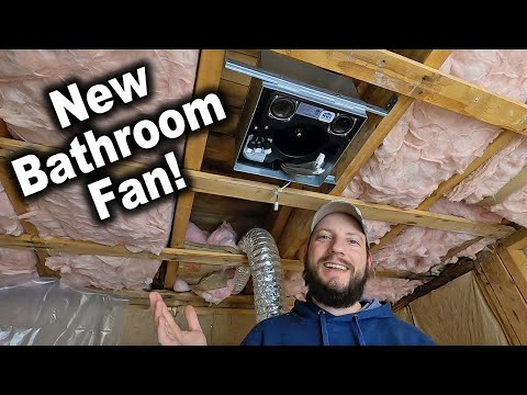 video-linktoworks-How to Install Bathroom Fan (open ceiling) - DIY...