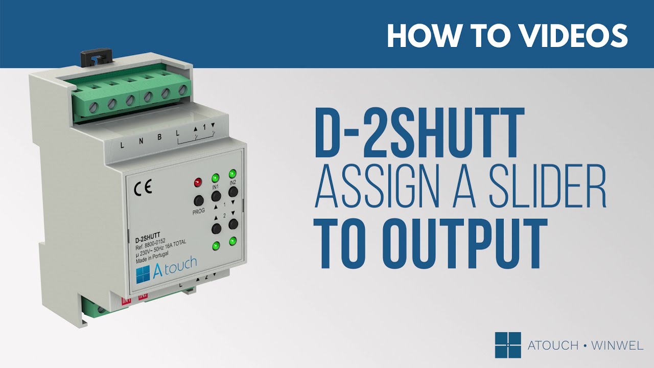 Como atribuir um controle de deslize ao estore
