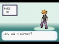 pokemon firered gary character glitch pokemon firered gary character glitch