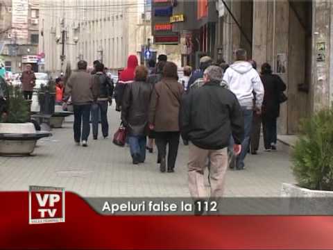 Apeluri false la 112