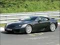 Spy video of the Lexus LF-A at the Nurburgring