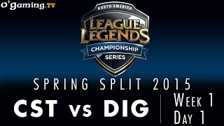 LCS NA Spring 2015 - W1D1 - CST vs DIG