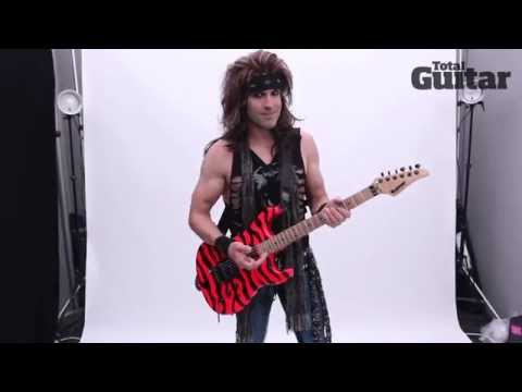 Me And My Guitar with Steel Panther's Satchel and his Kramer Pacer custom