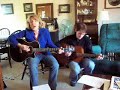 This is a song my mom wrote, and she is Cathy.  More to come :)I was home this weekend so we recorded it together!Lyrics:Embrace the darkWelcome the nightThat drips and sticksLike tar on iceEmbrace the darkThat clouds the brainThat sinks the spiritIn earth and painEmbrace the darkThat finds you hereAlone and bentAnd filled with fearEmbrace the darkEnfold the nightWithout the darkThere'd be no lightThe sun will riseAnd heat the dayScorch  your eyesYou seek the shadeWaves of heatOn the streetBuckling cementBurning feetThirst is strongLips are parchedFan can't coolWhen air is hotBleach the colorsInto whiteIt's oppressive, Unrelenting lightEmbrace the darkQuiet reliefStill and starkA hard-won beliefEmbrace the darkCool air on skinPull down the shadeLet the healing beginAfternoon then evening comesSlowly, slowly falls the sunShadows longAnd longer stillEat 'till they have had their fillThe moon once fadedA pale bland orbHidden by day's overpowering glowShines like life begun anewPulls the world like the tide to youEmbrace the darkBehold the nightThat's not silence you hearIt's the heart beat of lifeEmbrace the darkAnd don't lose sightIt's just darkIt's not the absence of light.