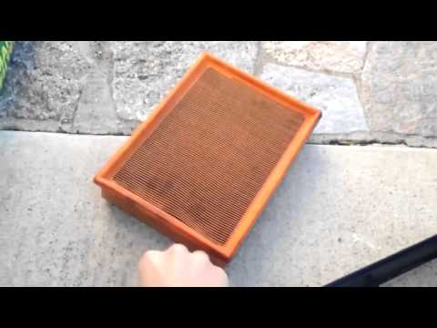 BMW E39 5-Series Inline 6 Engine Air Filter Replacement DIY