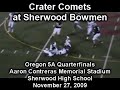 Crater Comets @ Sherwood Bowmen 2009 Quarterfinals