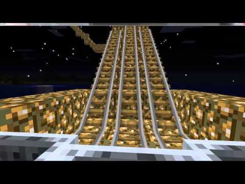 Minecraft House on My Minecraft Minecart Track Finished Minecraft Incinerator Minecraft