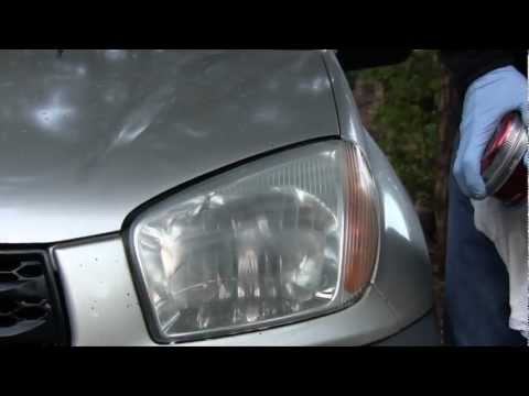 how to remove oxidation from headlights