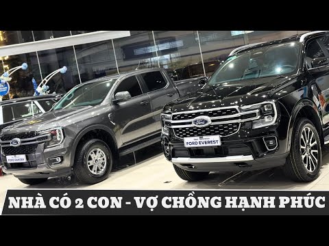 MỘT CẶP RANGER VÀ EVEREST 2024| NHÀ CÓ 2 CON - VỢ CHỒNG HẠNH PHÚC