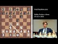 Bobby Fischer vs Ames D 1955 Championship Jr Chess Match - Guns and Roses Welcome to the Jungle