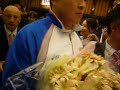 北京オリンピック レスリング壮行会　花道
