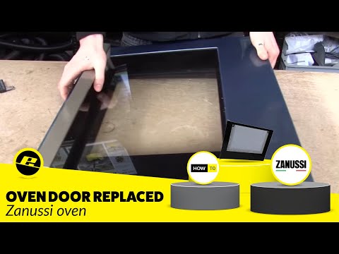 how to fit zanussi oven seal