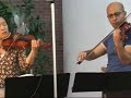 Christine Sohn and John Marcus record de Beriot for NAXOS