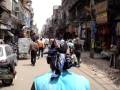 Rik-shaw ride through Delhi