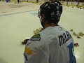 Toledo Walleye hockey 11-21-09  Teddy  Bear Toss