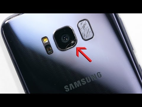 Galaxy S8 Cracked Camera Lens Replacement