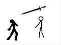 Random stick Figure - Zombies and an Alien Random stick Figure - Zombies and an Alien