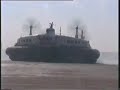 Hovercraft arriving at Dover