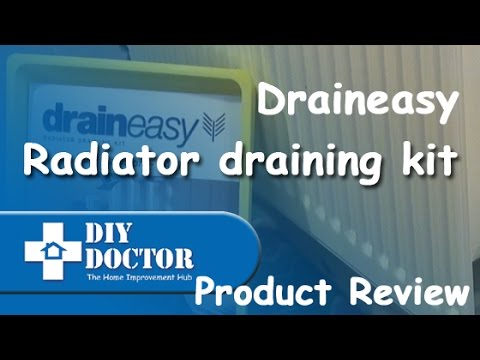 how to drain down a radiator