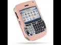PDair Leather Case for BlackBerry 8700g - Sleeve Type (Pink)