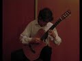 Ilja Bryliov - R.Dyens \"Fuoco\" on the Godin guitar