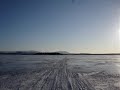 driving across iliamna