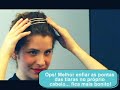 Penteados F�ceis de Festa - Coque com Tiara