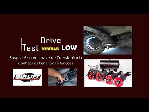 Test Drive Low - Teste Suspensão a Ar Air Lift com chave de Transferência