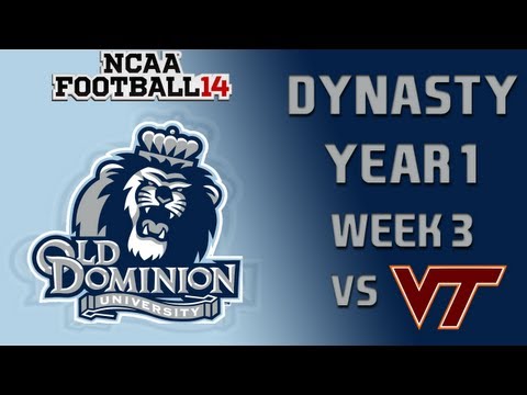 NCAA Football 14 Dynasty - Old Dominion: Episode 4