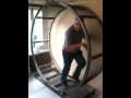 la roue de hamster dans la villa Hamster