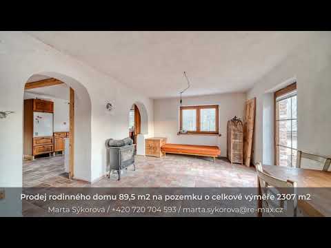 Video Prodej rodinného domu 3+1, Lomnice nad Popelkou