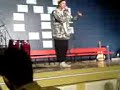 nizzle - rapping at celsius school