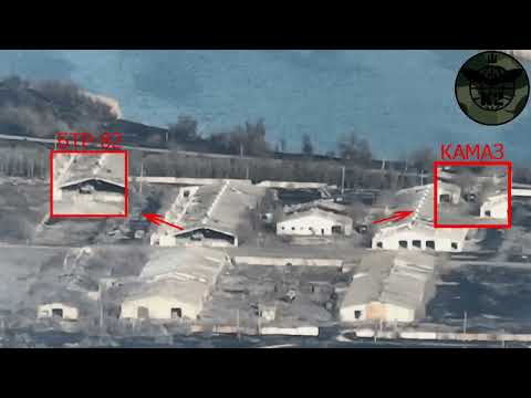 ROSYJSKA BAZA SPRZĘTU W OBWODZIE DONIECKIM OSTRZELANA