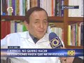 Habla Edmundo Chirinos