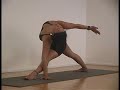 Yoga Trikonasana (Triangle Pose) Variation