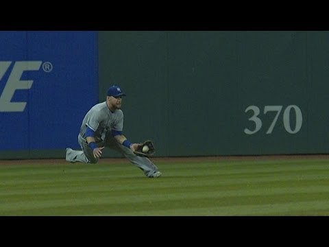 Video: Royals make three great catches vs. Indians