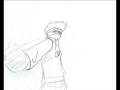 drawing kakashi chidori for sasukeultimate1