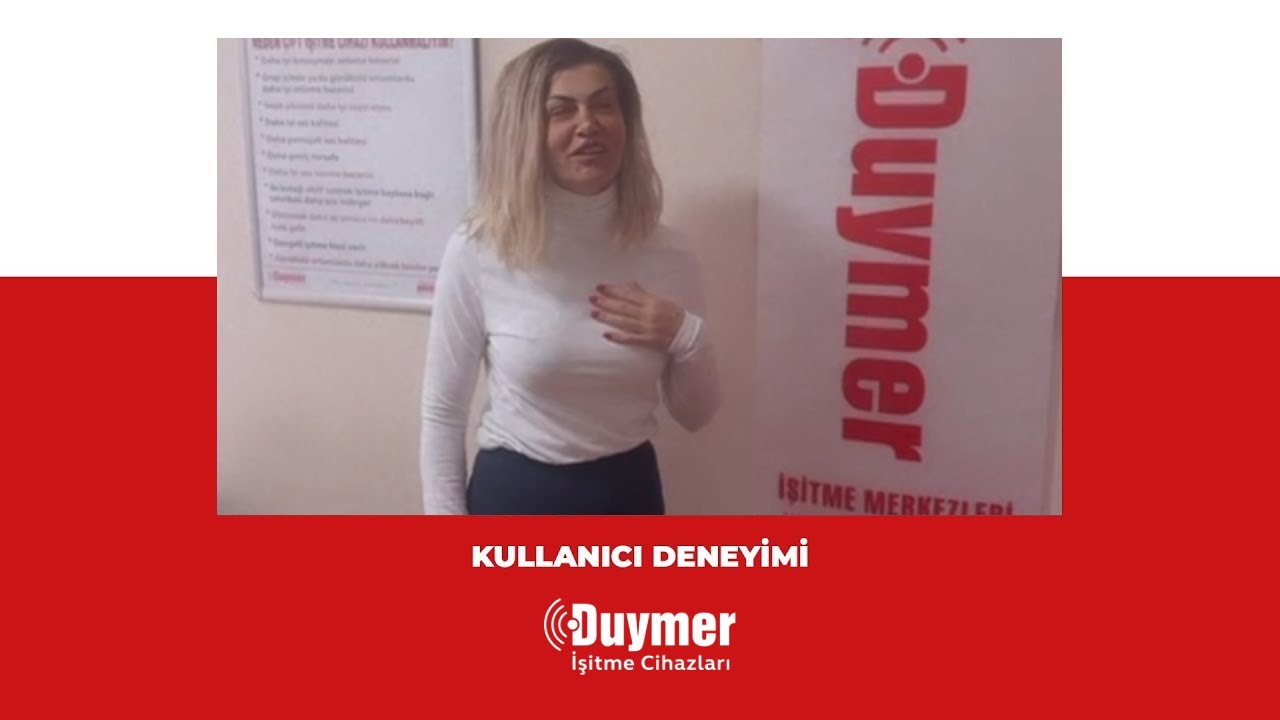 Müzisyen Mehtap Yılmaz, Duymer İşitme Cihazları'nı deneyimlediğini anlatıyor! #Duymer