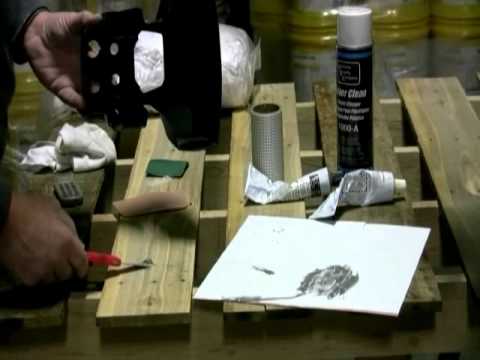 how to patch pvc pipe hole